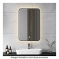 thumbnail image 4 of Espejo Rectangular con led Hometrends Negro, 4 of 4