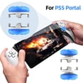 thumbnail image 6 of husxh Enhanced Thumb Grip Caps Kit 1 High-Rise 1 Mid-Rise Thumbsticks Caps Non-Slip Thumb Stick Grip Cap for PS5 Portal for PS5 Playstation Portal Remote Player, 6 of 9