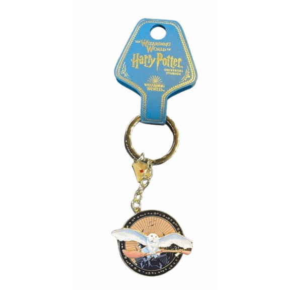 Universal Studios Harry Potter Waiting for My Letter Hedwig Keychain New W Tag