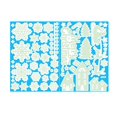 thumbnail image 1 of Decoraciones navideñas Diy brillantes, amplia gama de uso, no es fácil de romper, duraderas para ventanas de vidrio de coche, venta de Tb, 1 of 4
