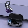 thumbnail image 3 of Wireless Bluetooth V5.1 Stereo Single Ear Earhook Headphs Long Gray, 3 of 8