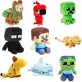 thumbnail image 2 of Minecraft New Enderman Steve Game Peripheral Plush Toy Doll 26cm, 2 of 2