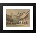 thumbnail image 2 of Carl Theodor Reiffenstein 18x15 Black Modern Framed Museum Art Print Titled - Pfalzgrafenstein Castle Near Kaub (1849), 2 of 5