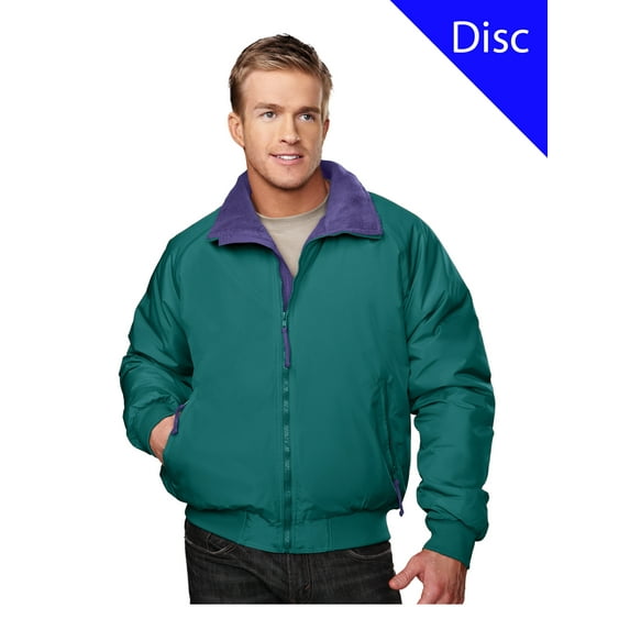 Tri-Mountain Mountaineer 8800 Nylon 3 Season Jacket, 4X-Large, Dark Teal/Purple