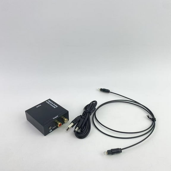 AUTOWT Analog to digital converter (ADCs),Audio Digital to Analog Converter DAC with 3.5mm Jack