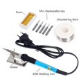 thumbnail image 2 of 60w Electric Soldering Iron Welding Tool Kit Solder Wire Tweezers Set 110v, 2 of 4