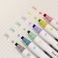 thumbnail image 7 of Stamp Marker Set 6 Color Double Ended Stamping Markers for Scrapbooking Journal, 7 of 7