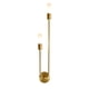 thumbnail image 2 of Lámpara De Pared De Hierro 1Pcs Gold Iron Wall Lamps Modern LED Corridor Living Room Background Decorative Lighting with Warm White Mood Light 21.65x3.94" JASKFLY, 2 of 9