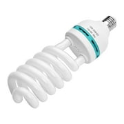 Andoer Spiral Fluorescent Bulb 135W 5500K Daylight CRI90 E27 Socket Energy Saving for Studio Photography Video