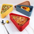 New Food Grade Silicone Pizza Box Food Lunch Storage Box Refrigerator