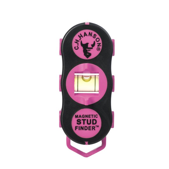 Herramienta para nivelar Magnetic Stud Finder CH Hanson 3046, color rosa