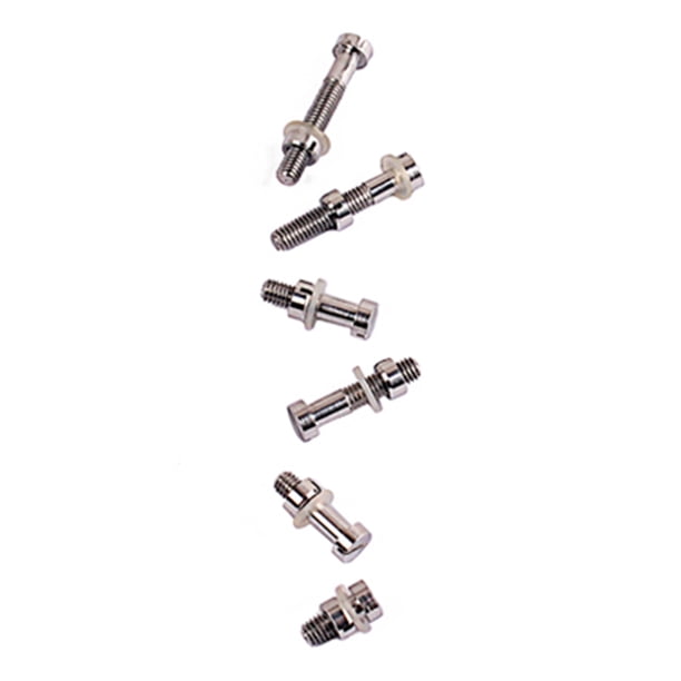 Soidarity 1 Bag Turntable Headshell Stylus Kit Design Threaded Phonograph Bolts Rustproof Nuts Wear-resistant Screw Set Mounting Type2 NO2 Soidarity OD023572-00
