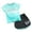 1-Green1324, variant on Girls Quick Drying Athletic Outfits Short Sleeve T-Shirt Shorts Set, Sizes 1-9