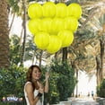 thumbnail image 5 of PMU Balloons 11 Inch PartyTex Premium Neon Yellow Latex Pkg/100, 5 of 7