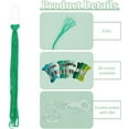 thumbnail image 4 of PH 49pcs Green Sewing Threads Kit Embroidery Floss Embroidery Skein Threads Embroidery Floss Drop with Needles and Needle Devices Embroidery Kit for Bracelets DIY Embroidery Thread Crafts Mixed Color, 4 of 6