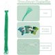 thumbnail image 4 of Kit de 49 hilos de coser verdes, madejas de bordar, hilo de bordar con agujas y dispositivos para bordar., 4 of 6