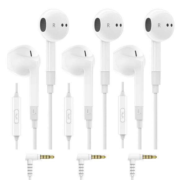 Auriculares LUDOS FEROX cableados con micrófono, conector de 3,5 mm, paquete de 3