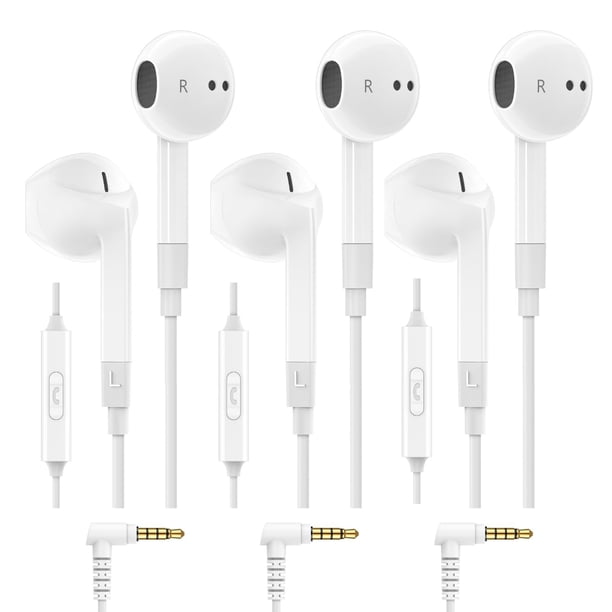 Auriculares LUDOS FEROX cableados con micrófono, conector de 3,5 mm, paquete de 3
