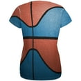 thumbnail image 2 of Championship Basketball Blue and Orange All Over Womens T Shirt Multi LG, 2 of 2