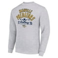 thumbnail image 2 of Men's Starter Heather Gray Nashville Predators Stick And Puck Logo Fleece Pullover Sweatshirt, 2 of 3