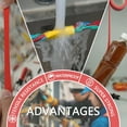 thumbnail image 3 of 6 Pack Electrical Tape Industrial Grade Electric Tape Flame Retardant Indoor Outdoor Waterproof Strong Adhesive Insulation Tape for Electric Wiring Projects,6 Colors,0.75 in X 32.8 ft, 3 of 7