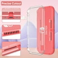 thumbnail image 3 of Fintie Case for Switch Lite, 8 in 1 Switch Lite Accessories Bundle with Nintendo Switch Lite Carrying Case, Soft TPU Clear Case, Switch Lite Screen Protector, Switch Thumb Grips, Fantasy Ombre, 3 of 8