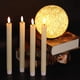 thumbnail image 3 of Velas CóNicas Sin Llama Parpadeantes con Temporizador Remoto de 10 Teclas, Velas de Ventana con Candelabros LED Que Funcionan con Pilas,A, 3 of 5