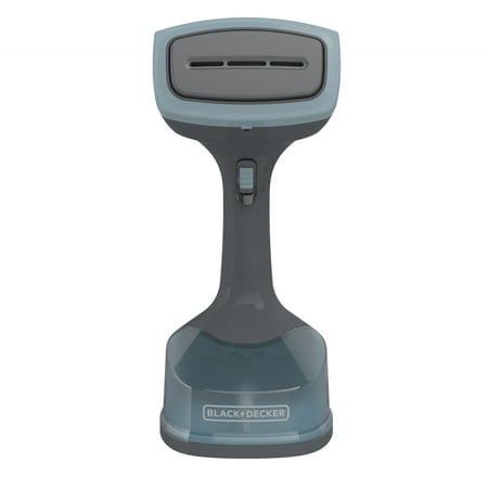 Black+Decker - Advanced Handheld Garment Steamer - Gray/Blue