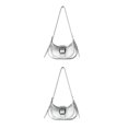 thumbnail image 3 of Youkk Practical Underarm Bag For Effortless Organization Gifts Wide Application Ladies Underarm Bags pink 2Set, 3 of 6