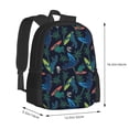 thumbnail image 3 of Daiia Dinosaur Backpack for Men and Women -Durable Backpack Large Capacity, Water-Resistant Bag with Adjustable Straps and Laptop Compartment, 3 of 9