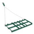 thumbnail image 1 of Drag Harrow 4FT Tow Behind Drag Harrow for ATV UTV – Heavy Duty Driveway Grader with Adjustable Bars & 72 Inch Chain, Landscape Rake for Garden Tractor, Lawn Mower, Green, 1 of 7