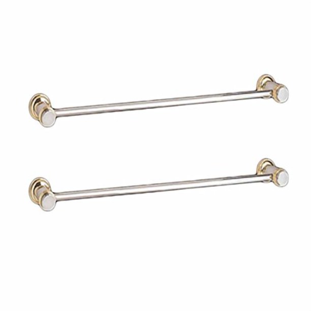 renovator's supply chrome spectrum brass towel bars for bathroom 32 inch