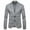 Gray, variant on Jakets for Men Men Slim-fit Solid Suit Collar Casual Small Suit Coat Corduroy Jacket