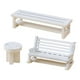 thumbnail image 1 of 3 sillas en miniatura, muebles en miniatura, accesorios para fotos, decoración de habitaciones, proyectos de bricolaje, accesorios de decoración de, 1 of 9