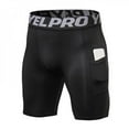 thumbnail image 2 of -Men Compression Shorts running shorts gym Sport Compression Tights Quick Drying Training Fitness Compression Gym Shorts, 2 of 5