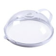 thumbnail image 1 of Alimentos Para Microondas Cubierta De Placa De Microondas Cubierta De Salpicaduras De Microondas Con Bandeja Cubierta De Calentamiento De Alimentos De Alta Temperatura Vogacara HA045469-01, 1 of 6