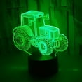 thumbnail image 4 of 7 Color Changing 3D LED Car Night Light For Home, 4 of 7
