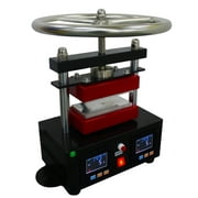 Techtongda Hand Crank Rosin Press Machine Duel Heated Plates Heat Transfer 2.4"X4.7" 900W