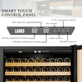 thumbnail image 3 of Lanbo 289 Bottle Built-in Single Zone Wine Cooler 32 inch Width, 3 of 16