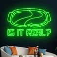 thumbnail image 4 of Handmadetneonsign VR Games Neon Sign, Virtual Reality Led Sign, Game Player Led Lights, VR Neon, 4 of 5