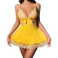 thumbnail image 2 of New Model Sexy Lace Bodysuit With Shapewear And Alluring Sheer Nightgown, 2 of 4
