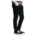 thumbnail image 3 of Men's Skinny Fit Stretch Raw Denim Jeans, Up To 42W, 3 of 5