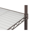 thumbnail image 2 of TRINITY 4-Tier 36x14x54 Commercial Wire Shelving w/ Liners, NSF - Dark Bronze, 2 of 7