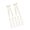 Champagne, variant on 12Pcs Adhesive Bowknot Ornament Candlestick Bowknot Decorations For Wedding Birthday Bridals Shower Bachelorette Party