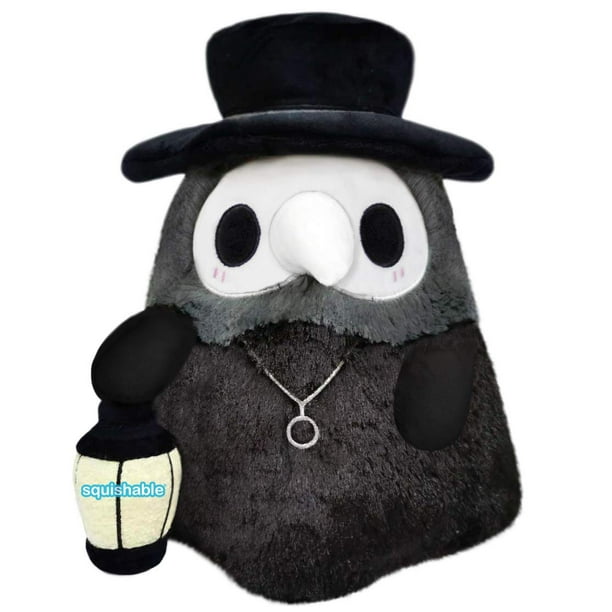 Peluche Squishable Mini Plague Doctor 7 con brillo en la oscuridad Squishable Squishable