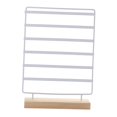 thumbnail image 4 of Segolike Earring Display Stand Jewelry Organizer Multipurpose, Hanging Jewelry Stand, Ear Stud Rack for Women Girl Dresser Home Vanity white, 4 of 8