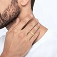 thumbnail image 2 of 10K Solid Yellow Gold 4mm Comfort Fit Plain Classic Wedding Band Ring, 2 of 7