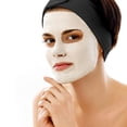 thumbnail image 4 of Diadema de spa facial - Envoltura de baño de ducha de maquillaje Diadema deportiva Tela de rizo Toalla elástica ajustable con velcro Zhivalor 221792-2, 4 of 4
