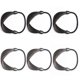thumbnail image 2 of 6pcs Elastic Hair Ties for Women Comfortable Ponytail Holders, Durable Everyday Hair Accessories for All Occasions, 2 of 2