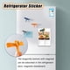 thumbnail image 3 of Gancho multifuncional para sellar alimentos, gancho pegajoso de perforación libre, gancho organizador de alambre fuerte de succión magnética para refrigerador Wmkox8yii  qwyer203, 3 of 5